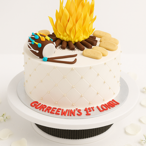 Lohri Pink Glow Celebration Cake-BG064