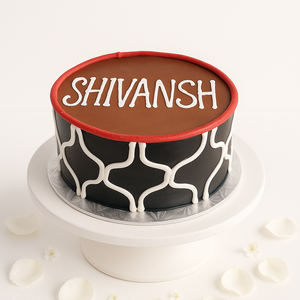 Hoops & Net Basketball Cake-BO071