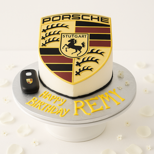 Porsche Signature Key Cake-BG075