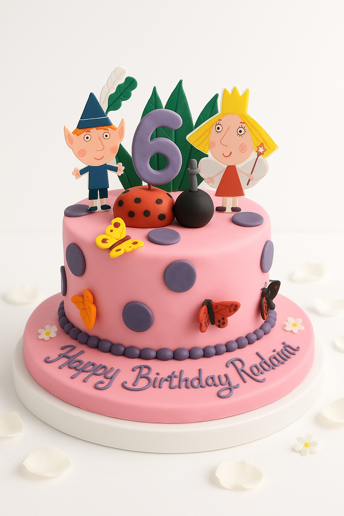 Ben & Holly Little Kingdom Fantasy Cake-GI078