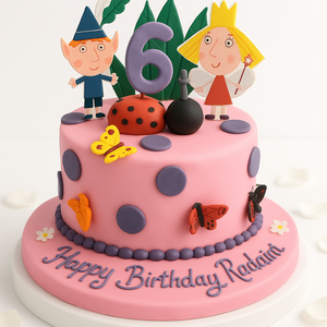 Ben & Holly Little Kingdom Fantasy Cake-GI078