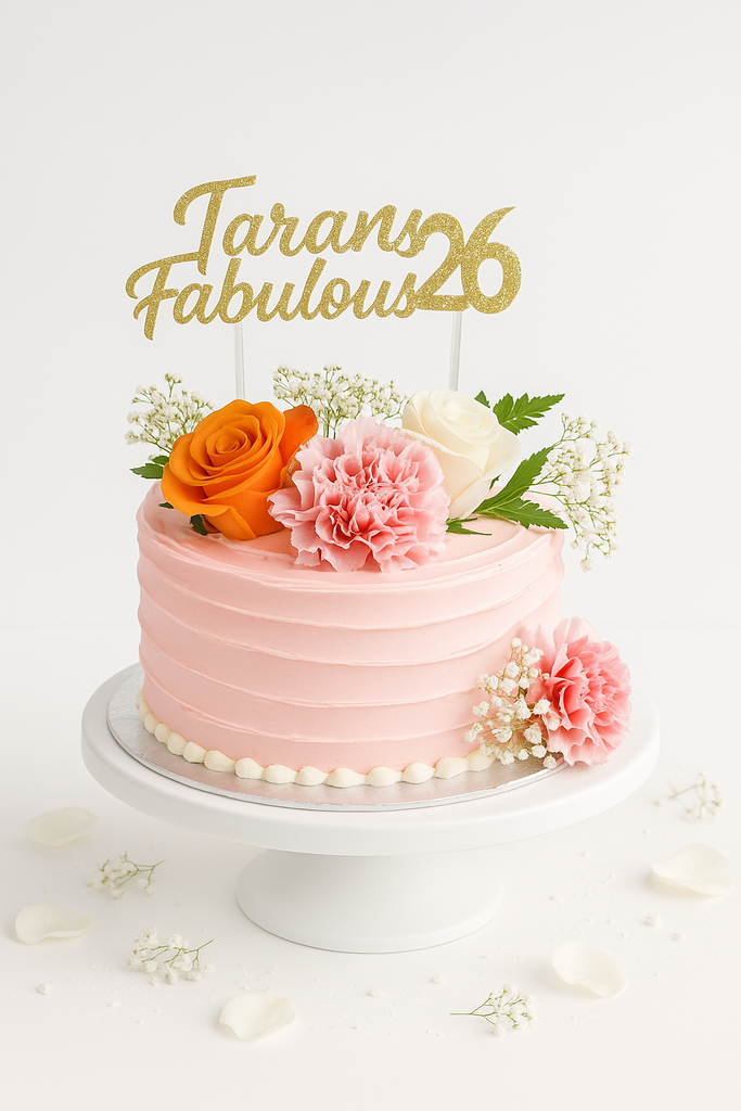Blossom Pink Celebration Cake-BG080