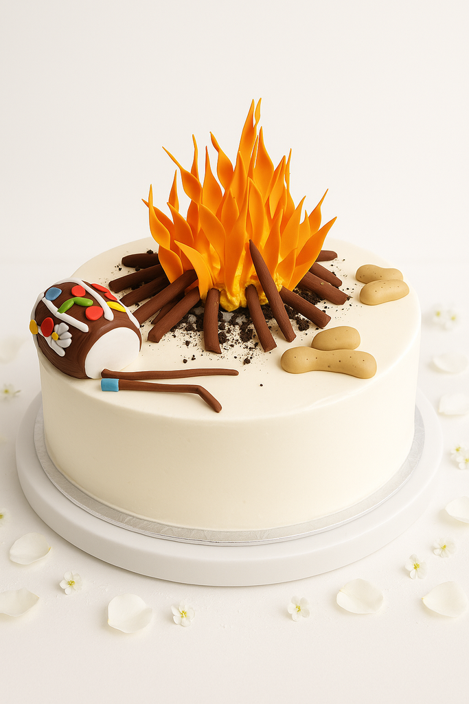 Festive Lohri Round Cake-BO072
