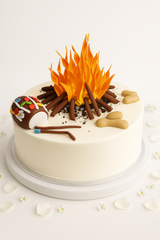 Festive Lohri Round Cake-BO072
