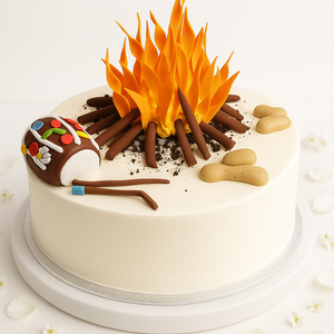 Festive Lohri Round Cake-BO072