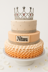 Peach Royal Majesty Cake-TR023