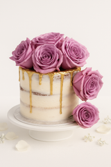 Golden Drizzle Naked Bloom Cake-GI080