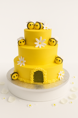 Honeybee Blossom Tier Cake-TR027
