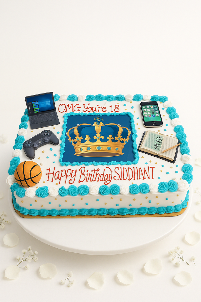Royal Interests Birthday Cake-BO075
