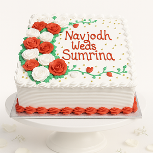 Golden Rose Elegance Cake-WE013