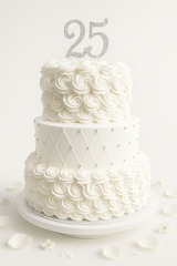 25th Anniversary Cake-AN021
