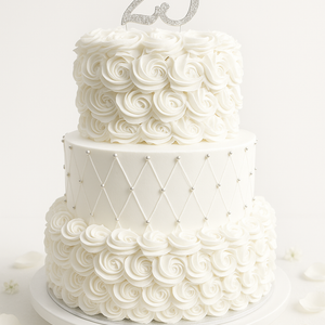 25th Anniversary Cake-AN021