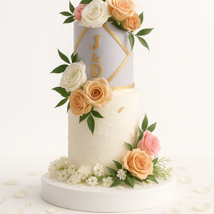 Destination Wedding Cake-WE015