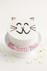 Kitty Face Birthday Cake-GI084