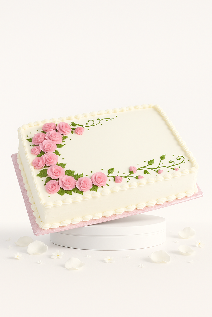 Rosy Henna Harmony Cake-GI085