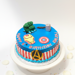 Avenger Theme Cake-BO096