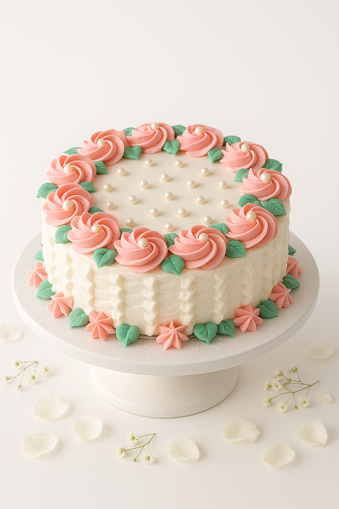 Vintage Rosset Cake-GI090