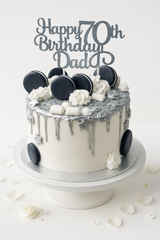 Glittering Milestone Cake-BG109