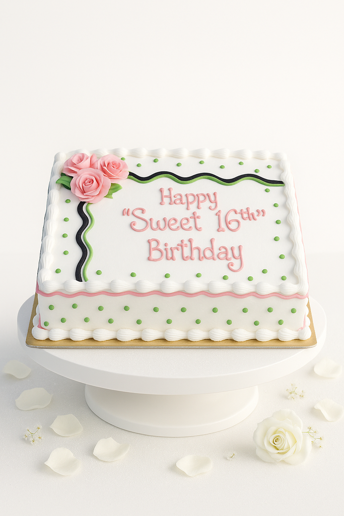 Sweet 16! Birthday Cake-SS005