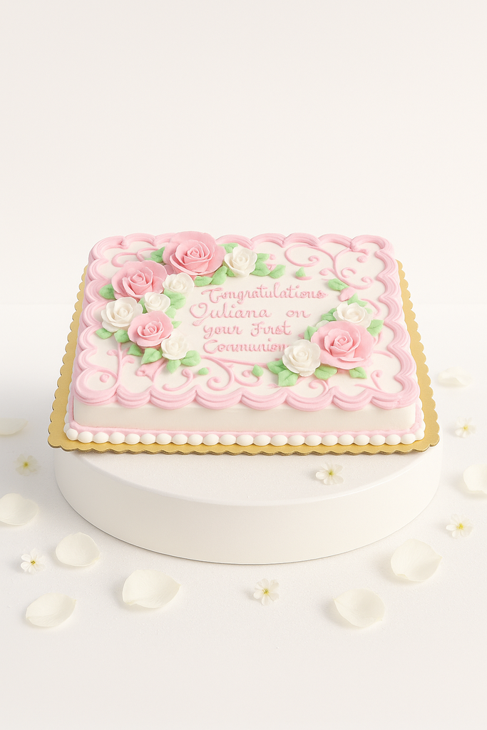Blushing Elegance Cake-GI094