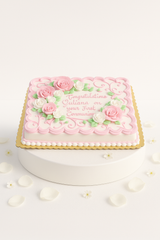 Blushing Elegance Cake-GI094