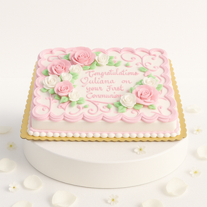 Blushing Elegance Cake-GI094