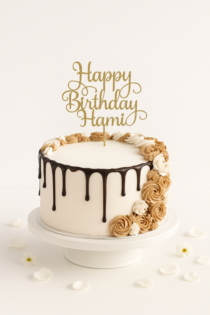 Choco Elegance Drip Cake-BG118