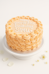Peach Petal Bliss Cake-GI096