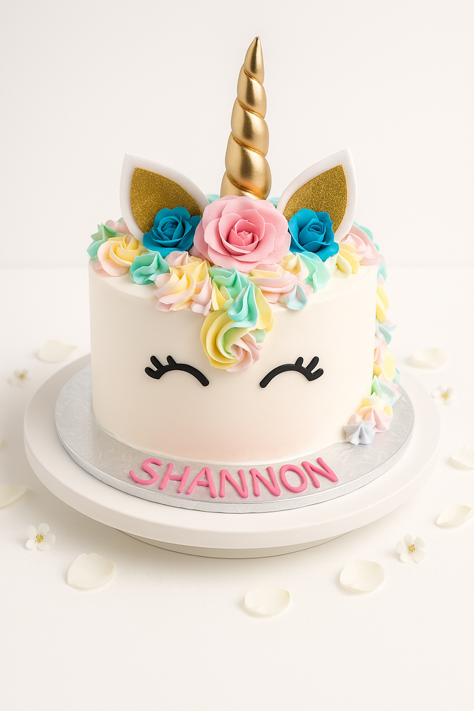 Unicorn Rainbow Delight Cake-GI099
