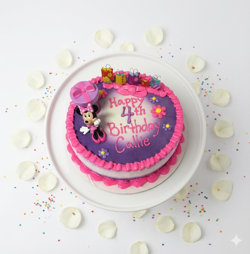 Minnie’s Floral Fun Cake-GI105