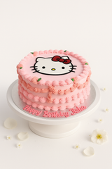Hello Kitty Ruffle Cake-GI021