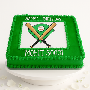 Home Run Baseball Cake-BO102
