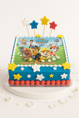 Paw Patrol Star Celebration Cake-BO105