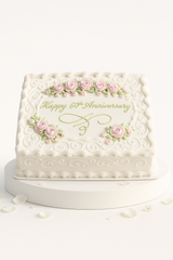 Rosy Henna Elegance Cake-AN026
