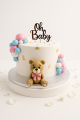 Oh Baby Teddy Bear Cake-BS001