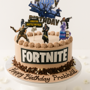 Fortnite Theme Cake-BO014