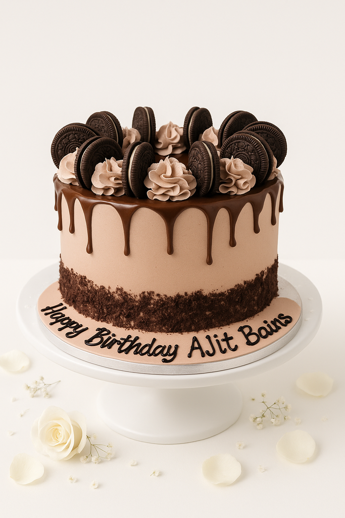 Chocolate Oreo Cake-BG004