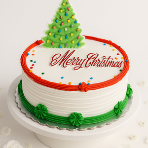 Christmas Tree theme Cake-CH004