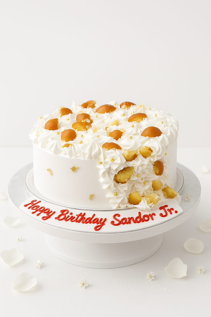 Elegant Gulab Jamun Cake-BG005