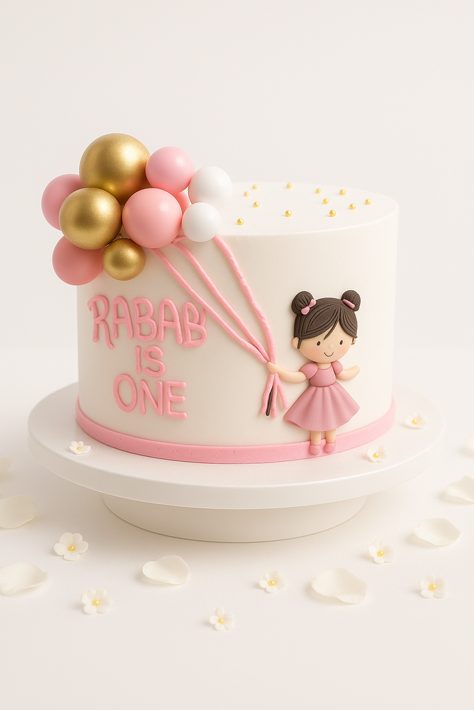 Balloon Birthday Cake-GI027