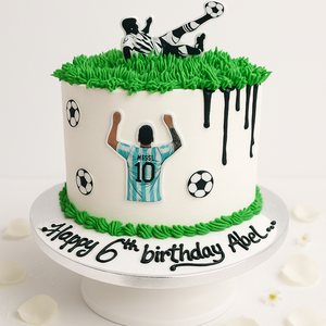Messi Theme Cake-BO015
