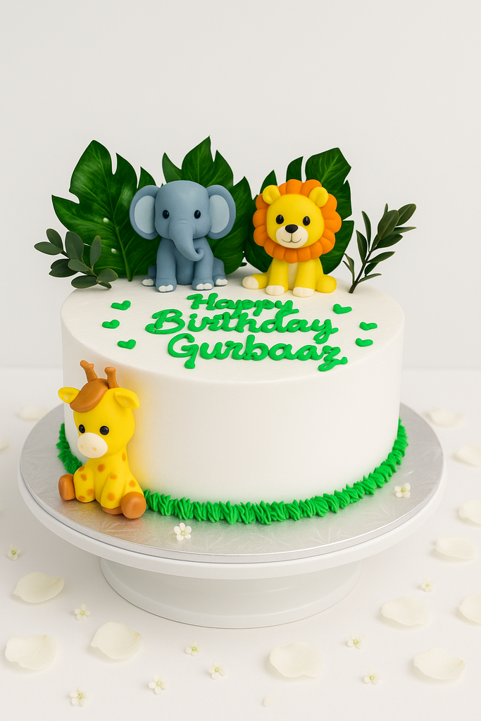 Animal Theme Cake-BG007