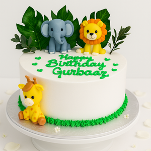 Animal Theme Cake-BG007