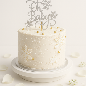 OH BABY! Snowflake cake-BS008