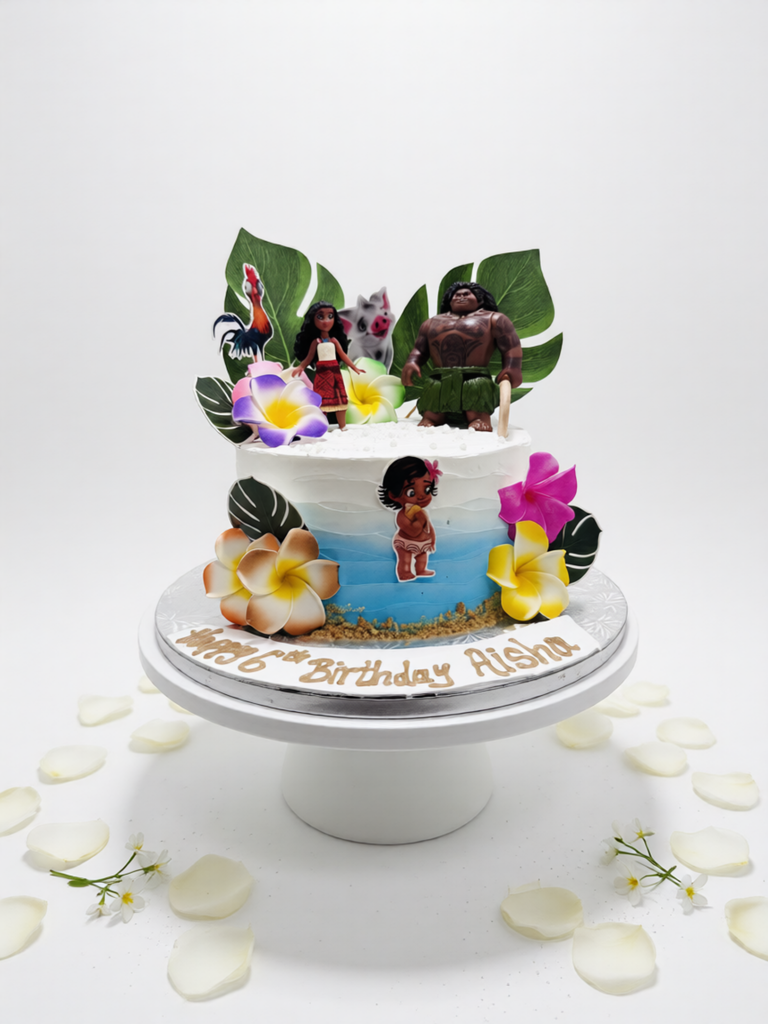 Moana Theme Cake-GI018