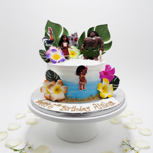 Moana Theme Cake-GI018