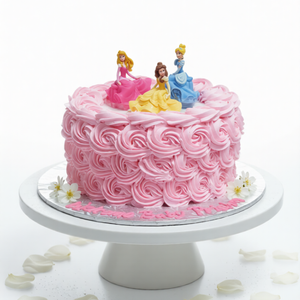 Three barbie dolls cake-GI064