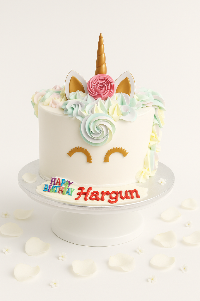 Unicorn horn Cake-BG012