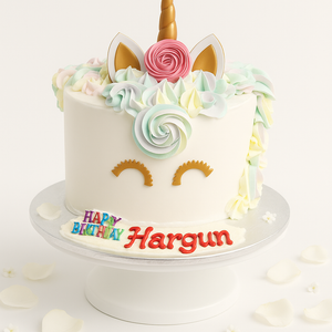 Unicorn horn Cake-BG012