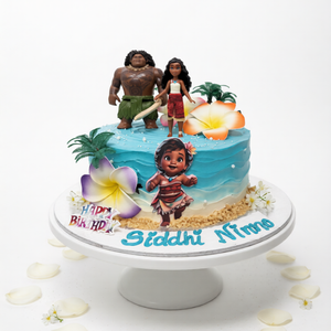 Moana Themed Birthday Cake-GI005